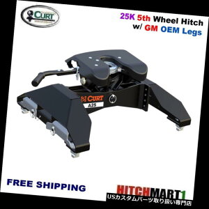 �q�b�`�����o�[ A25K CURT 5TH�z�C�[���g���[���[�q�b�`��amp; A GM�pOEM�R���p�`�u�����b�O�ATOW PREP 16066�t�� A25K CURT 5TH WHEEL TRAILER HITCH  OEM COMPATIBLE LEG FOR GM w/ TOW PREP 16066 �y���s�A���i�z