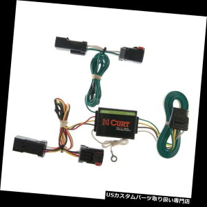 qb`o[ 2002-2007ÑW[v̎R̂߂̔z̃J[g̃g[[̃qb`̌A4̕@̃vO Curt Trailer Hitch Tow Wiring for 2002-2007 Jeep Liberty, 4 Way Custom Plug