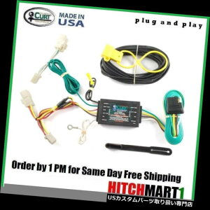 ヒッチメンバー フィット2011-2014 SCION xBカートトレーラーヒッチトウ配線Tコネクタプラグ&アンプ; 遊びます FITS 2011-2014 SCION xB CURT TRAILER HITCH TOW WIRING T CONNECTOR PLUG  PLAY