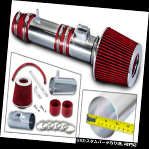 GACe[N Ci[_Ng X|[cGACe[NLbg+ 07-13z_IfbZC3.5L V6pREDGAtB^[ Sport Ram Air Intake Kit + RED Air Filter For 07-13 Honda Odyssey 3.5L V6