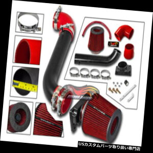 GACe[N Ci[_Ng }bgubNRAMGACe[NLbg+NCX[01-05 Sebring 2.4L 3.0LpREDtB^[ MATTE BLACK RAM AIR INTAKE Kit + RED Filter For Chrysler 01-05 Sebring 2.4L 3.0L