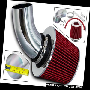 GACe[N Ci[_Ng 03-06NCX[PTN[U[2.4L^[{pX|[cGACe[NLbg+bhhCtB^[ Sport Air Intake Kit + Red Dry Filter For 03-06 Chrysler PT Cruiser 2.4L Turbo
