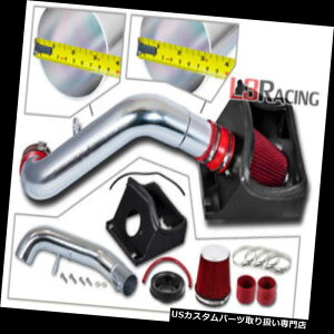 GACe[N Ci[_Ng ₽CLbg+ 11-13 F11-13tH[hF150 5.0L V8̂߂̐ԂtB^[MV[h Cold Air Intake Kit + RED Filter Heat Shield For 11-13 F11-13 Ford F150 5.0L V8