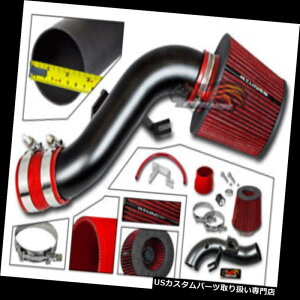 GACe[N Ci[_Ng 03 - 08g^}gbNXXR XRS 1.8 RAMGACe[NLbg}bgubN+bhtB^[ 03-08 Toyota Matrix XR XRS 1.8 RAM AIR INTAKE Kit MATT BLACK + RED Filter