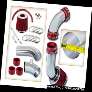GACe[N Ci[_Ng 09-11̂߂̐Ԃ₽CێLbg+tB^[tBbgq_CnL4drZ_3.8L V6 RED COLD AIR INTAKE KIT+FILTER FIT FOR 09-11 Hyundai Genesis 4dr Sedan 3.8L V6