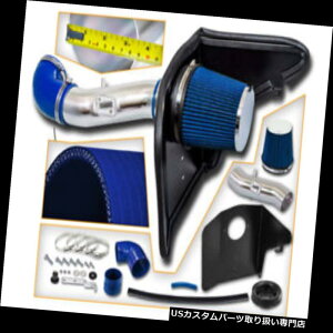 GACe[N Ci[_Ng V{[12-15J}3.6L V6 LS LT̂߂̋zCLbg̐+MV[h Air Intake Induction Kit BLUE + Heat Shield For Chevy 12-15 Camaro 3.6L V6 LS LT