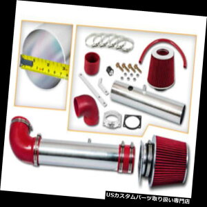 USGACe[N Ci[_Ng 97-03tH[hF150sbNAbv4.2L V6pX|[cGACe[NLbg+bhhCtB^[ SPORT AIR INTAKE KIT + RED DRY FILTER FOR 97-03 Ford F150 Pickup 4.2L V6