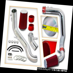 USGACe[N Ci[_Ng 08-12 HONDA Accord / Crossto ur 3.5L V6p̐ԐF̗CLbg+ptB^[ RED COLD AIR INTAKE KIT+DRY FILTER FOR 08-12 HONDA Accord/Crosstour 3.5L V6