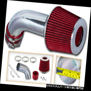 GACe[N Ci[_Ng 05-08 VWStGTIWFb^pT[g^[{2.0L L4p[VOGACe[NLbg+ RED Racing Air Intake Kit + RED for 05-08 VW Golf GTI Jetta Passat Turbo 2.0L L4