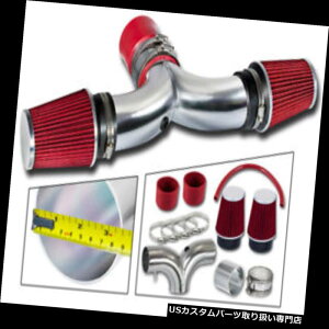 �G�A�C���e�[�N �C���i�[�_�N�g 04-09�f�������S5.7L HEMI V8�p�f���A���c�C���G�A�C���e�[�N�L�b�g+���b�h�X�����t�B���^�[ Dual Twin AIR INTAKE KIT+RED Slim Filter For 04-09 Durango 5.7L HEMI V8 �y���s�A���i