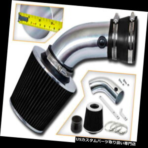 GACe[N Ci[_Ng 93-01 BMW E34 E39 540i 4.0 L 4.4 L V 8̂߂̋zC̋zC+̃hCtB^[ Induction Air Intake + Black Dry Filter For 93-01 BMW E34 E39 540i 4.0L 4.4L V8