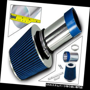 GACe[N Ci[_Ng ZCLbg+ 93-04NCX[300M LHSrW3.3 3.5̂߂̐tB^[ Short Ram Air Intake Kit+ BLUE Filter For 93-04 Chrysler 300M LHS Vision 3.3 3.5