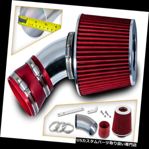 GACe[N Ci[_Ng 00-03 BMW X 5 E 53 3.0 L 4.4 L 4.6 L 4.8 LpV[gCLbg+ԃtB^[ Short Ram Air Intake Kit + RED Filter For 00-03 BMW X5 E53 3.0L 4.4L 4.6L 4.8L