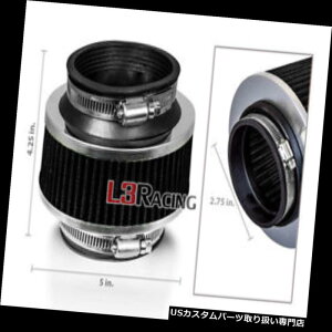 USGACe[N Ci[_Ng 2.75 "C̃Lbĝ߂̃C`70mm̓̍ՓIȃoCpXكtB^[ 2.75" Inches 70mm Inlet BLACK Universal ByPass Valve Filter For Air Intake Kit