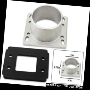 US�G�A�C���e�[�N �C���i�[�_�N�g 93-98 T-100 2.7L 3.0L�p�G�A�C���e�[�NMAF�}�X�G�A�t���[�Z���T�[�A�_�v�^�[�v���[�g Air Intake MAF Mass Air Flow Sensor Adapter Plate For 93-98 T-100 2.7L 3.0L �y���s�A���i�z