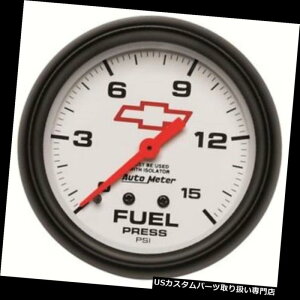 US^R[^[ I[g[^[5813-00406 GMzCg@BRvXQ[Ww /AC\[^[ Auto Meter 5813-00406 GM White Mechanical Fuel Press Gauge w/Isolator