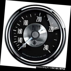 US^R[^[ I[g[^[2033vXe[WubN_Chcv Auto Meter 2033 Prestige Black Diamond Air-Core Water Temp Gauge