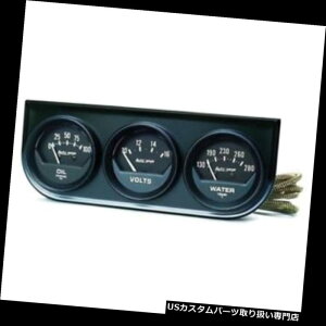 US^R[^[ [g2348̎Q[W̋@B3Q[W̃R\[AIC//{g Auto Meter 2348 Auto Gage Mechanical 3 Gauge Console, Oil/Water/Volt