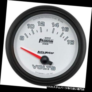 US�^�R���[�^�[ �I�[�g���[�^�[7891�t�@���g��II��c�d���v�A2-5 / 8�C���` Auto Meter 7891 Phantom II Air-Core Voltmeter Gauge, 2-5/8 Inch �y���s�A���i�z