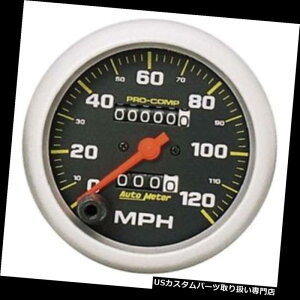 USタコメーター オートメーター5152プロコンプメカニカルスピードメーター、120 MPH、3-3 / 8インチ Auto Meter 5152 Pro-Comp Mechanical Speedometer, 120 MPH, 3-3/8 Inch