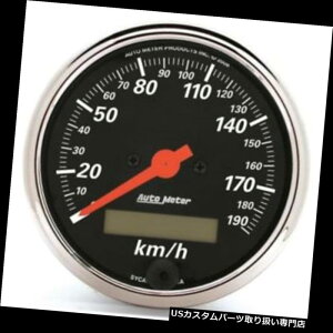 US^R[^[ I[g[^[1487-MfUCi[ubNGA[RAXs[h[^[Q[W Auto Meter 1487-M Designer Black Air-Core Speedometer Gauge