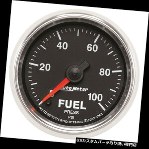 US^R[^[ fW^XebsO[^[𓋍ڂAutoMeter 3863 GSdCR͌v AutoMeter 3863 GS Electric Fuel Pressure Gauge with Digital Stepper Motor