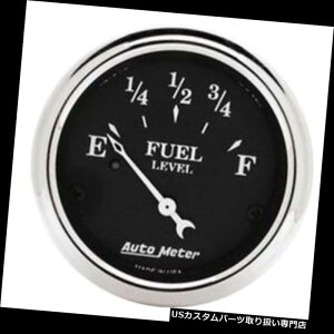 US^R[^[ I[g[^[1718I[h^CubNGA[RARxQ[WA2-1 / 16C` Auto Meter 1718 Old Tyme Black Air-Core Fuel Level Gauge, 2-1/16 Inch