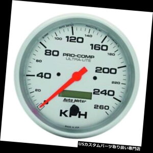 US^R[^[ I[g[^[4489-MEgCgcXs[h[^[A260km / hA5C` Auto Meter 4489-M Ultra-Lite Air-Core Speedometer, 260km/h, 5 Inch