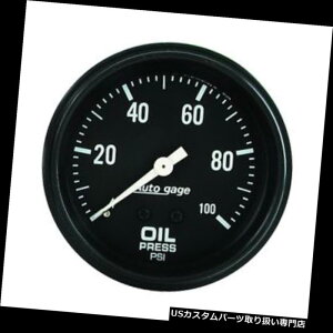 US^R[^[ I[g[^[2421`IȃN[JjJQ[W Auto Meter 2421 Traditional Chrome Mechanical Oil Pressure Gauge