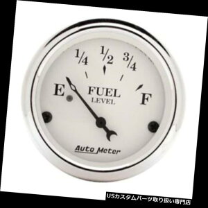 US^R[^[ I[g[^[1606I[h^CzCgcRxQ[WA2-1 / 16C` Auto Meter 1606 Old-Tyme White Air-Core Fuel Level Gauge, 2-1/16 Inch