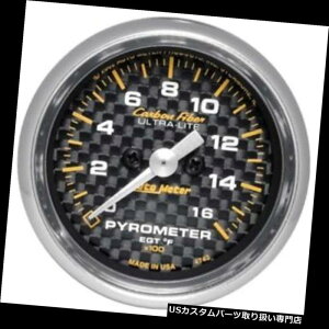 US^R[^[ [^[4744Yf@ۃfW^XebsO[^[v Auto Meter 4744 Carbon Fiber Digital Stepper Motor Pyrometer Gauge