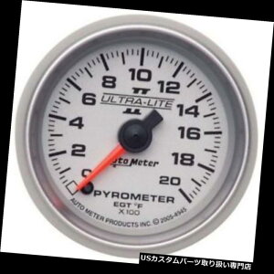 US^R[^[ I[g[^[4945EgCgIIfW^Xebp[[^[pC[^Q[W Auto Meter 4945 Ultra-Lite II Digital Stepper Motor Pyrometer Gauge