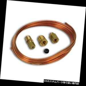US^R[^[ [g3224̋@B͌v̊ǂ̃LbgAC Auto Meter 3224 Mechanical Pressure Gauge Tubing Kit, Copper Line