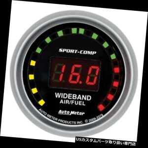 US^R[^[ I[g[^[3379X|[cRvfW^ChohRiAFRjQ[W Auto Meter 3379 Sport-Comp Digital Wideband Air/Fuel Ratio (AFR) Gauge