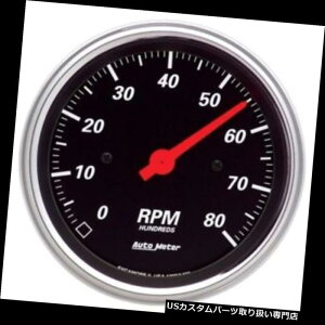 US^R[^[ I[g[^[1490fUCi[ubNGARAC_bV^R[^[Q[W Auto Meter 1490 Designer Black Air-Core In-Dash Tachometer Gauge