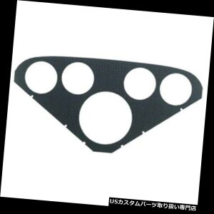US^R[^[ v2125N̒Yf@ۂ̈ꌩQ[W̑Oʃv[gA1955 - 59ÑV{[̃gbN Auto Meter 2125 Carbon Fiber-Look Gauge Faceplate, 1955-59 Chevy Truck