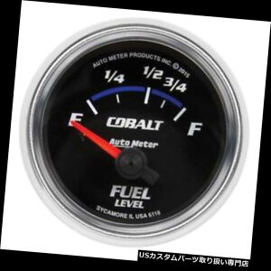 US^R[^[ I[g[^[6118RogRxQ[WA2-1 / 16A16 / 158I[AtbgY Auto Meter 6118 Cobalt Fuel Level Gauge, 2-1/16, 16/158 Ohm, Flat Lens