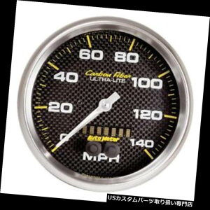 US^R[^[ I[g[^[4881J[{t@Co[Xs[h[^[A5A0-140 MPHAtbgY Auto Meter 4881 Carbon Fiber Speedometer, 5, 0-140 MPH, Flat Lens