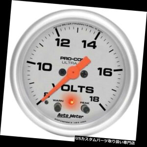 US^R[^[ I[g[^[4383yʃfW^Xebp[[^[dv Auto Meter 4383 Ultra-Lite Digital Stepper Motor Voltmeter Gauge