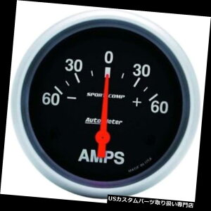 US^R[^[ I[g[^[3586X|[cRvcdvA60AA2-5 / 8C` Auto Meter 3586 Sport-Comp Air-Core Ammeter Gauge, 60A, 2-5/8 Inch