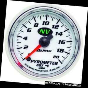 US^R[^[ [g7345 NVfW^XebsO[^[vQ[WA2-1 / 16C` Auto Meter 7345 NV Digital Stepper Motor Pyrometer Gauge, 2-1/16 Inch