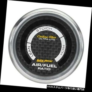 US^R[^[ [g4775̒Yf@ۃfW^ш̋C/R̔䗦̃Q[W Auto Meter 4775 Carbon Fiber Digital Narrowband Air/Fuel Ratio Gauge