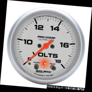 US^R[^[ I[g[^[4483yʃfW^Xebp[[^[dv Auto Meter 4483 Ultra-Lite Digital Stepper Motor Voltmeter Gauge