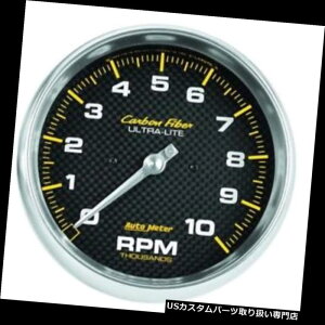US^R[^[ I[g[^[4898J[{t@Co[cC_bV^R[^[Q[W Auto Meter 4898 Carbon Fiber Air-Core In-Dash Tachometer Gauge
