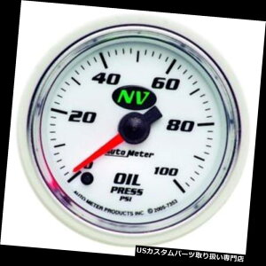 US^R[^[ I[g[^[7353 NVfW^Xebp[[^[Q[W Auto Meter 7353 NV Digital Stepper Motor Oil Pressure Gauge