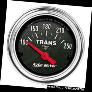 US^R[^[ [^[2552̓`IȃNcgX~bVxv Auto Meter 2552 Traditional Chrome Air-Core Transmission Temp Gauge