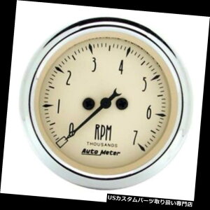 US^R[^[ I[g[^[1897AeB[Nx[WcC_bV^R[^[Q[W Auto Meter 1897 Antique Beige Air-Core In-Dash Tachometer Gauge