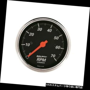 US^R[^[ I[g[^[1478fUCi[ubNGARAC_bV^R[^[Q[W Auto Meter 1478 Designer Black Air-Core In-Dash Tachometer Gauge