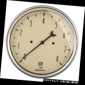 US^R[^[ I[g[^[1899AeB[Nx[WcC_bV^R[^[Q[W Auto Meter 1899 Antique Beige Air-Core In-Dash Tachometer Gauge
