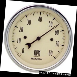 US^R[^[ I[g[^[1890AeB[Nx[WcC_bV^R[^[Q[W Auto Meter 1890 Antique Beige Air-Core In-Dash Tachometer Gauge
